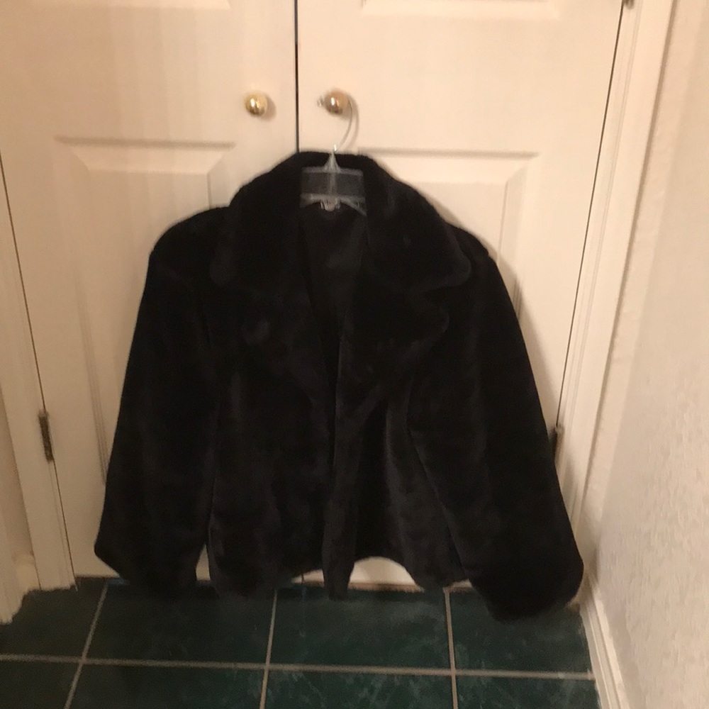 Plush jacket